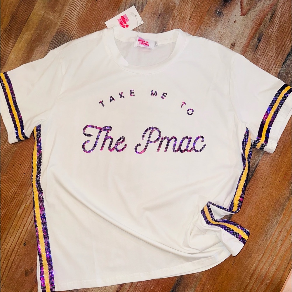 LSU sequin shirt, Brand new!